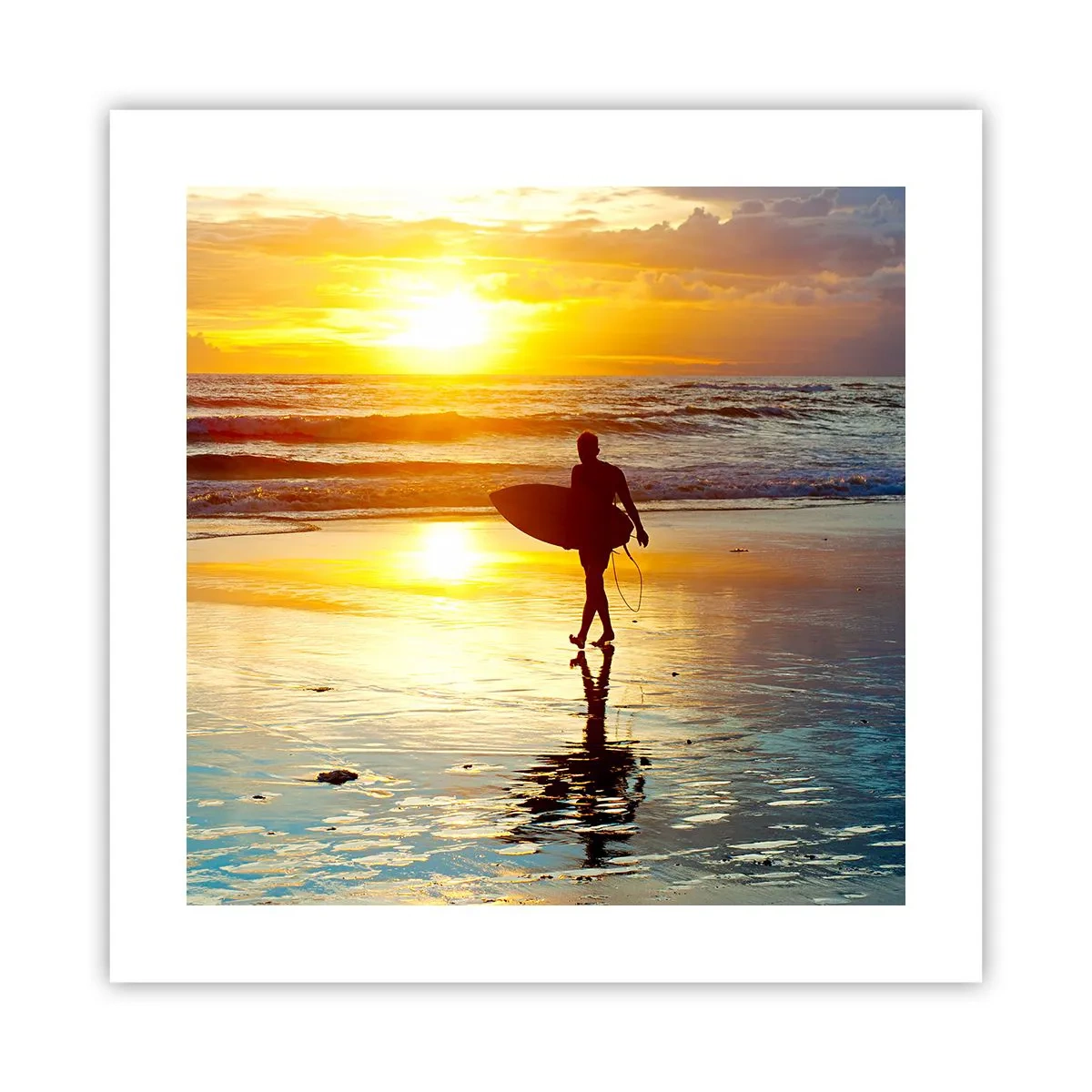 Plakát - Návrat bojovníka - 40x40 cm