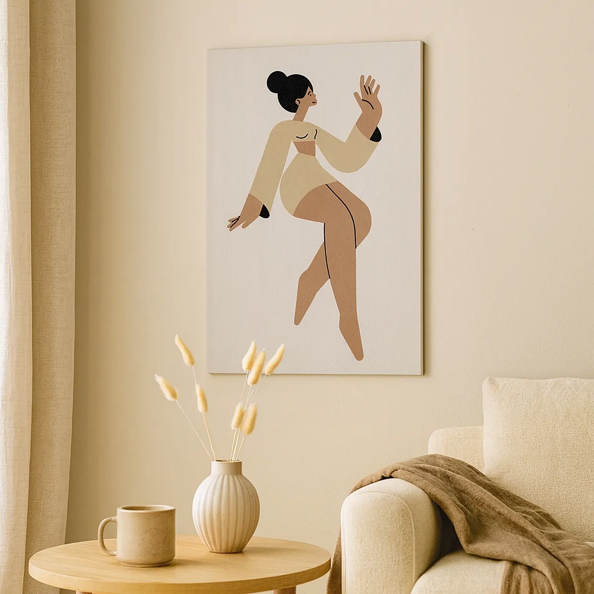 Obraz na plátně - Tvar půvabu - 50x70 cm