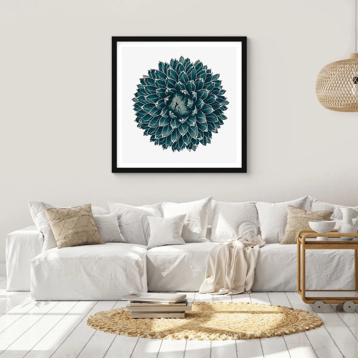 Plakát v černém rámu - Hvězda pouště - 40x40 cm