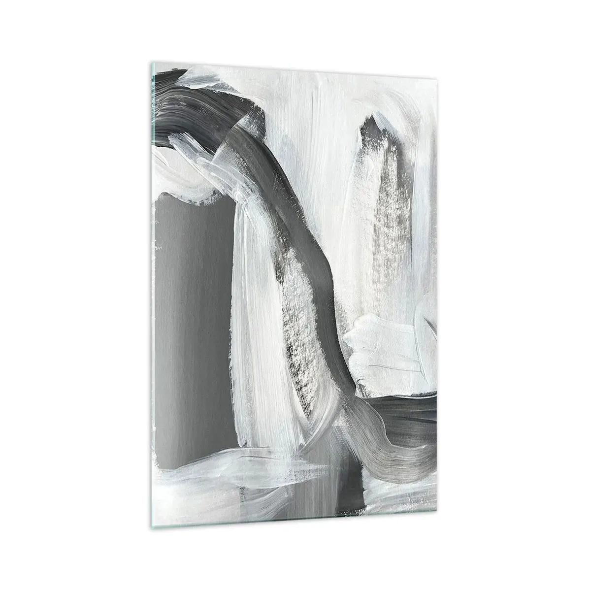 Obraz na skle - Pevným pohybem - 70x100 cm