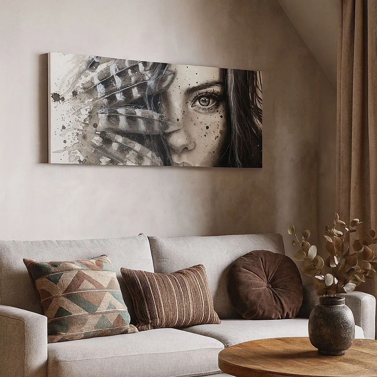 Obraz na plátně - Divoká krása - 100x40 cm