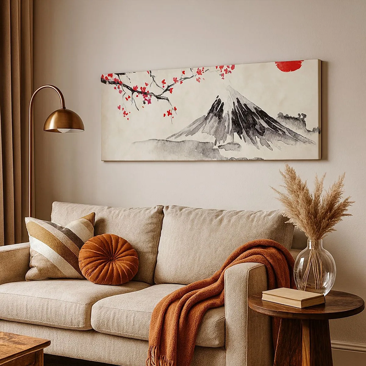 Obraz na plátně - Zamilujte se do Japonska - 100x40 cm
