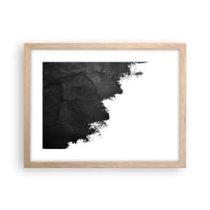 Plakát v rámu světlý dub - Živly: země - 40x30 cm
