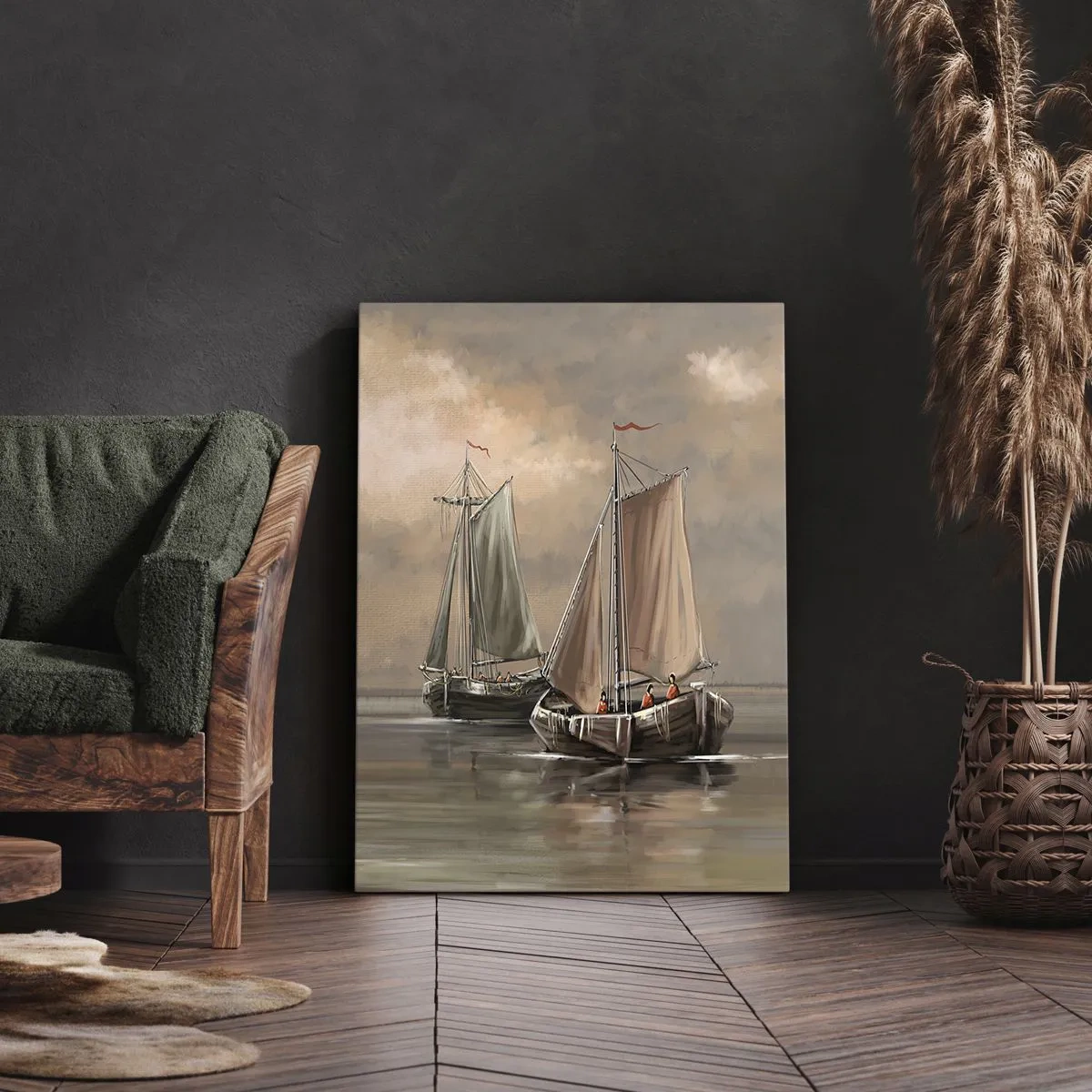 Obraz na plátně - Návrat námořníků - 50x70 cm