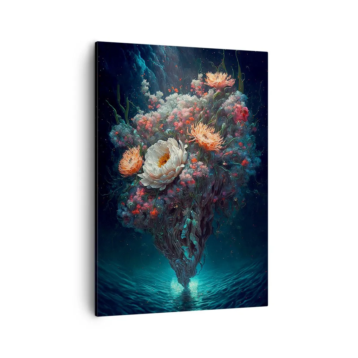 Obraz na plátně - Podivná zahrada - 50x70 cm