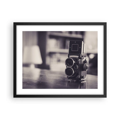 Plakát v černém rámu - Kouzlo staré fotografie - 50x40 cm
