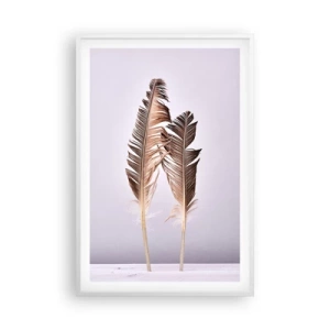 Plakát v bílém rámu - Proti nicotě - 61x91 cm