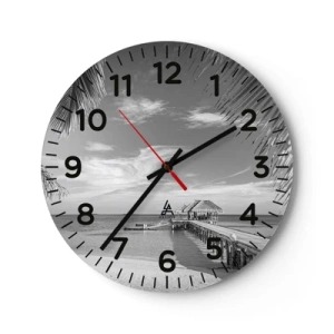 Nástěnné hodiny - Vzpomínka nebo sen? - 30x30 cm