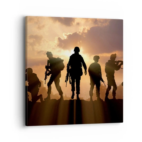 Obraz na plátně - Brothers in arms - 40x40 cm