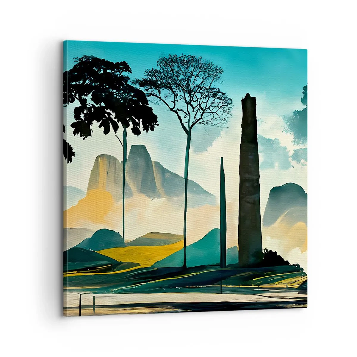 Obraz na plátně - Výš a výš - 60x60 cm