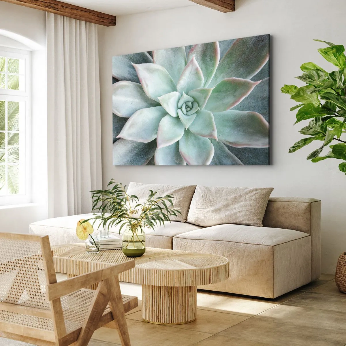 Obraz na plátně - Srdce pouště - 100x70 cm