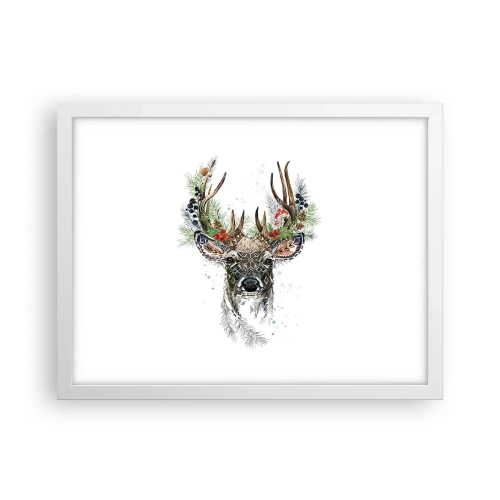 Plakát v bílém rámu - Ve slavnostním rouchu - 40x30 cm