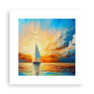 Plakát - Plavba ve zlatě - 30x30 cm