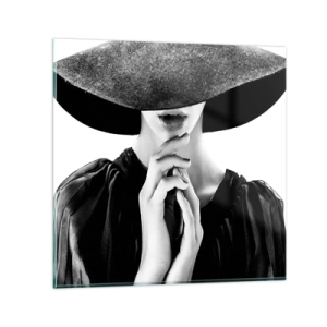 Obraz na skle - Ukrytá krása - 40x40 cm