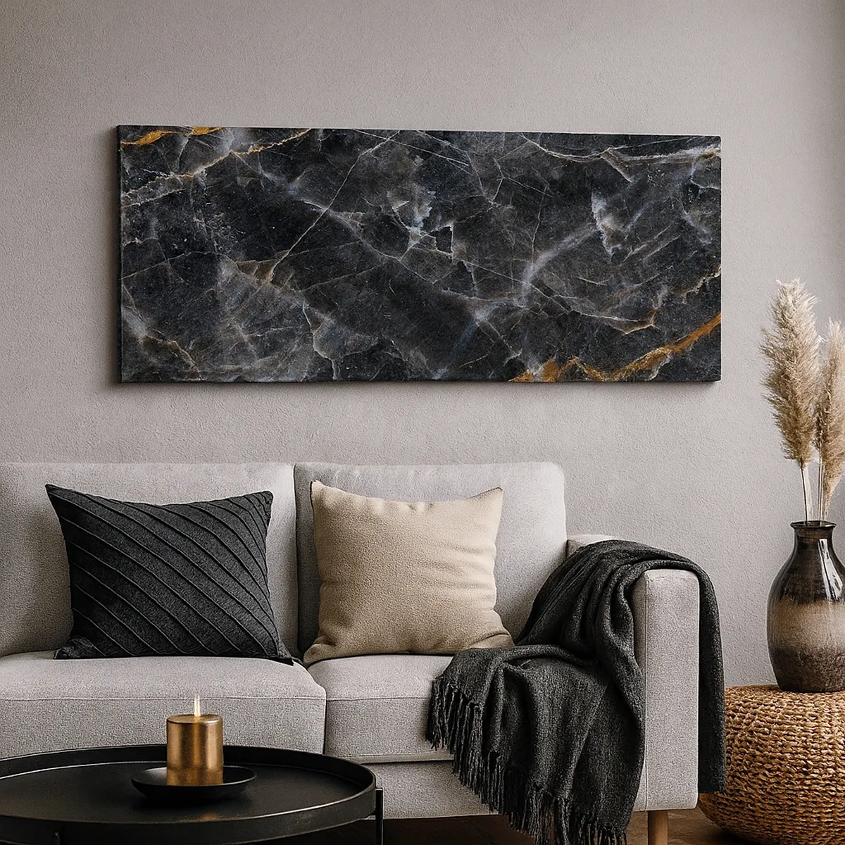 Obraz na plátně - Vnitřní život kamene - 30x30 cm