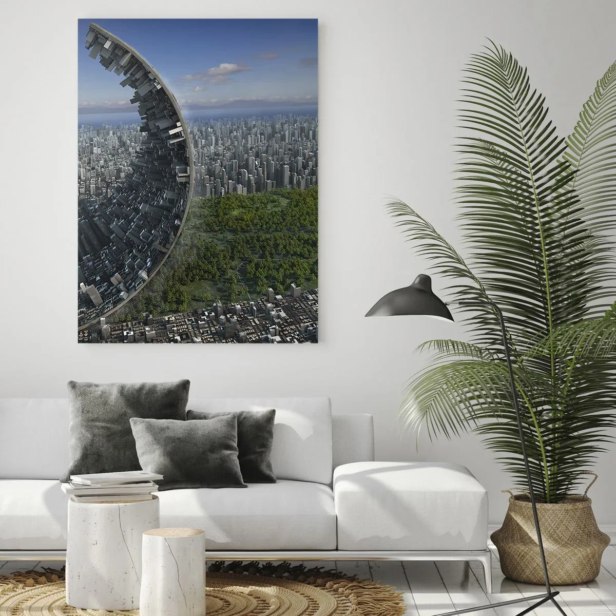 Obraz na skle - Příroda je věčná - 50x70 cm