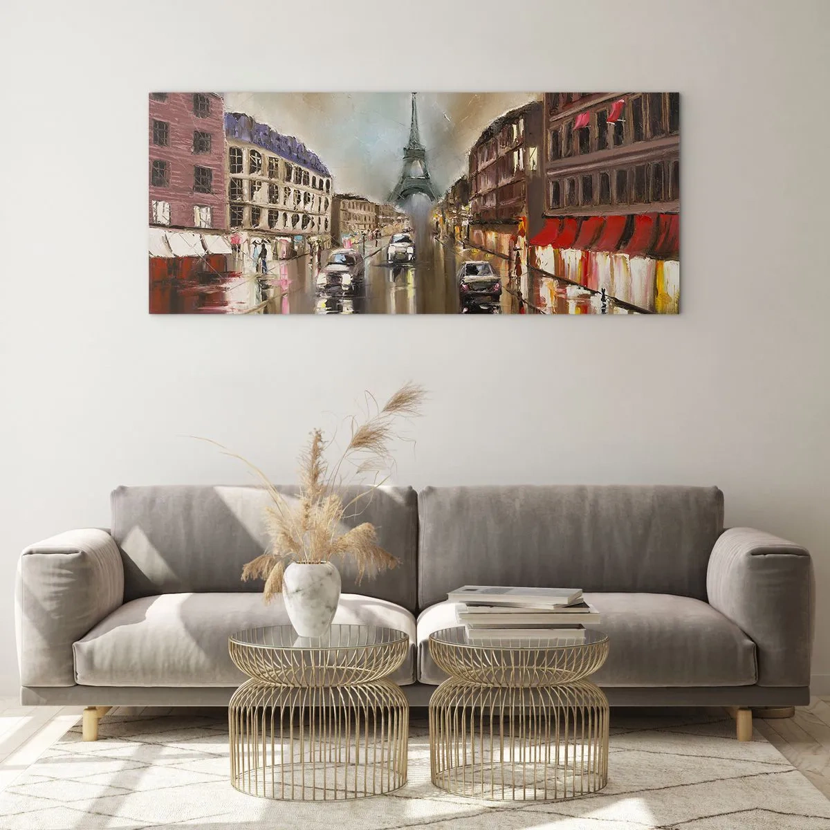 Obraz na skle - Počítá se pouze ona - 100x40 cm