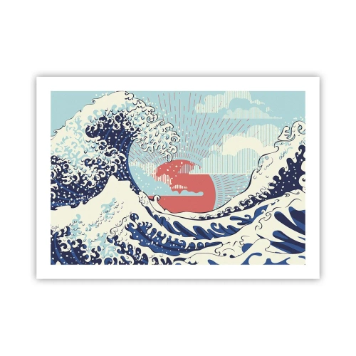 Plakát - Z japonských inspirací - 70x50 cm