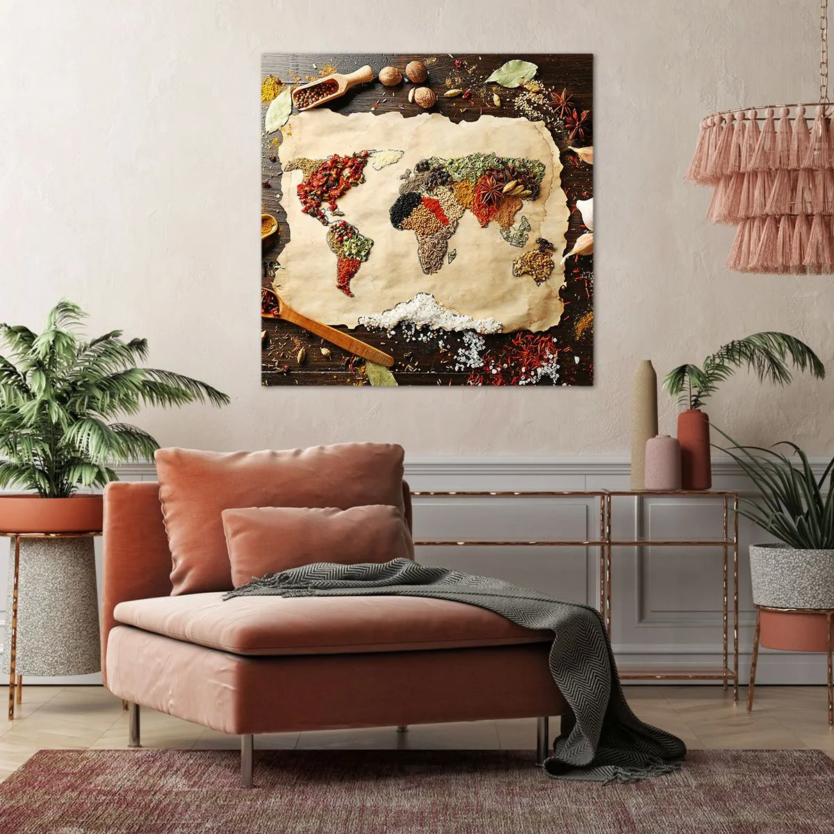 Obraz na plátně - Všechny chutě světa - 30x30 cm