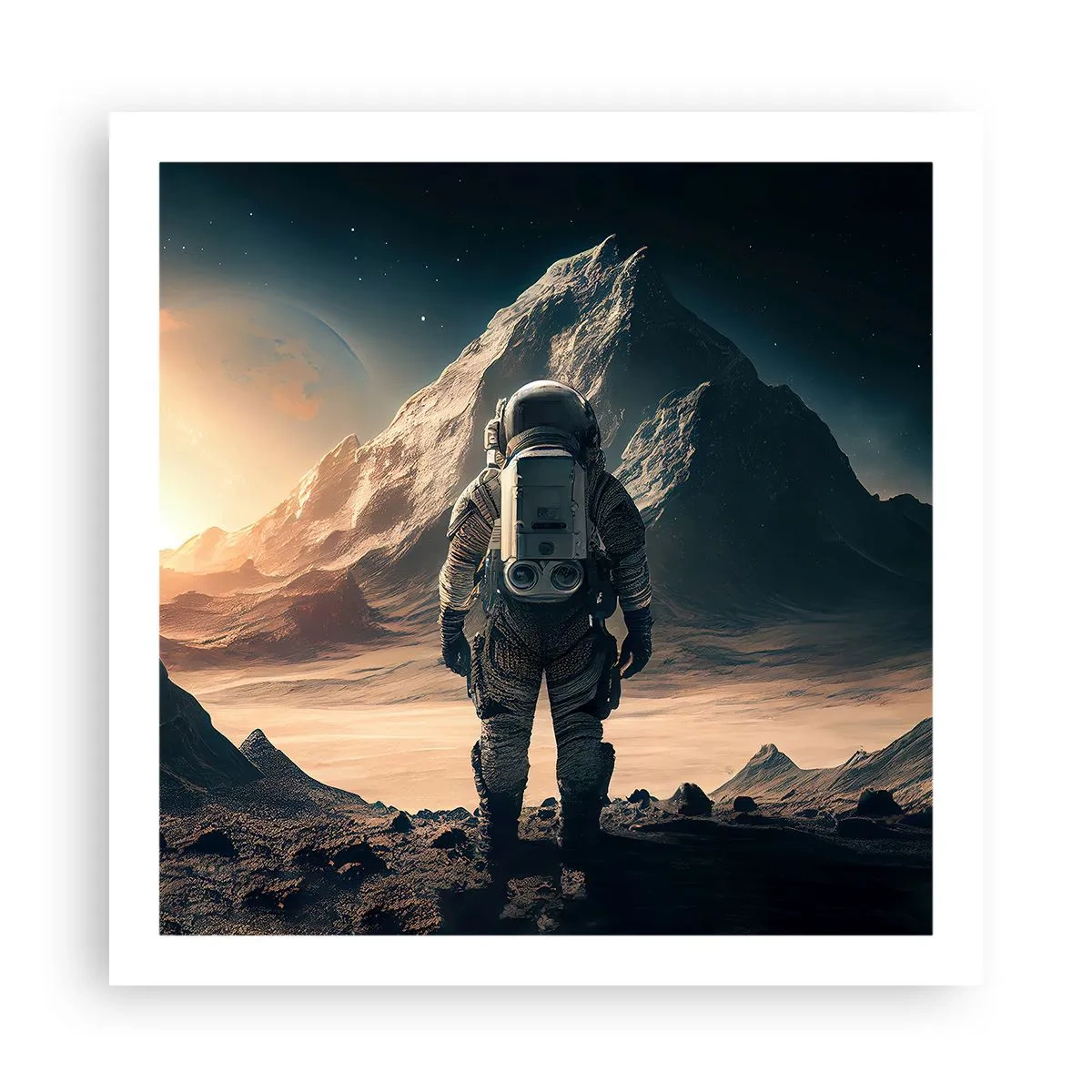 Plakát - Nová výzva - 60x60 cm