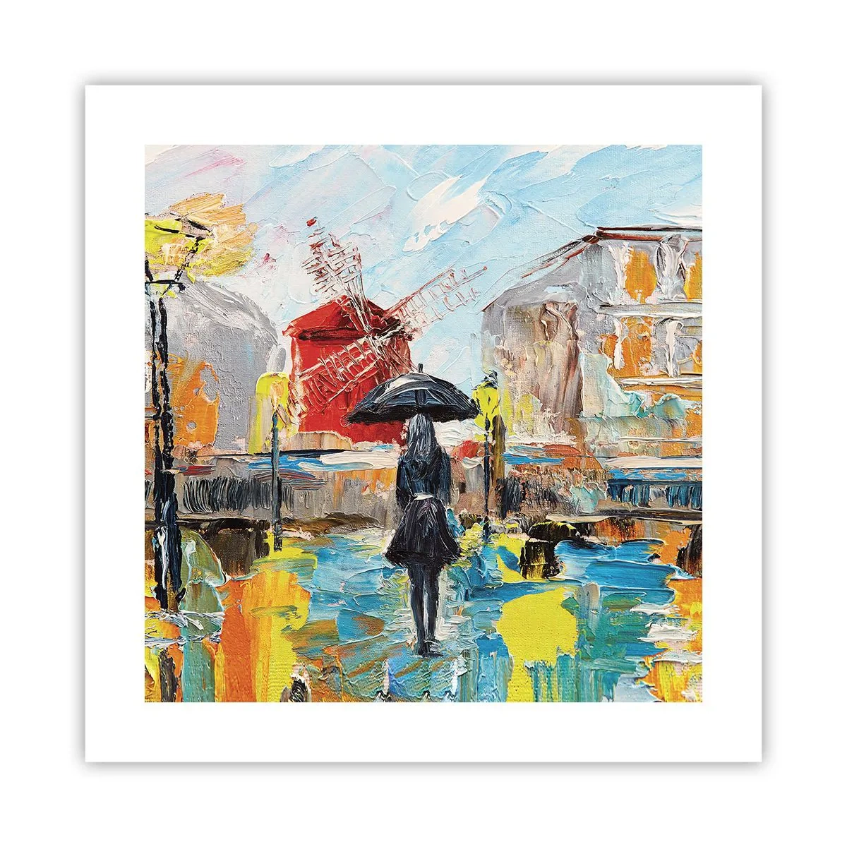 Plakát - Pařížské legendy - 40x40 cm
