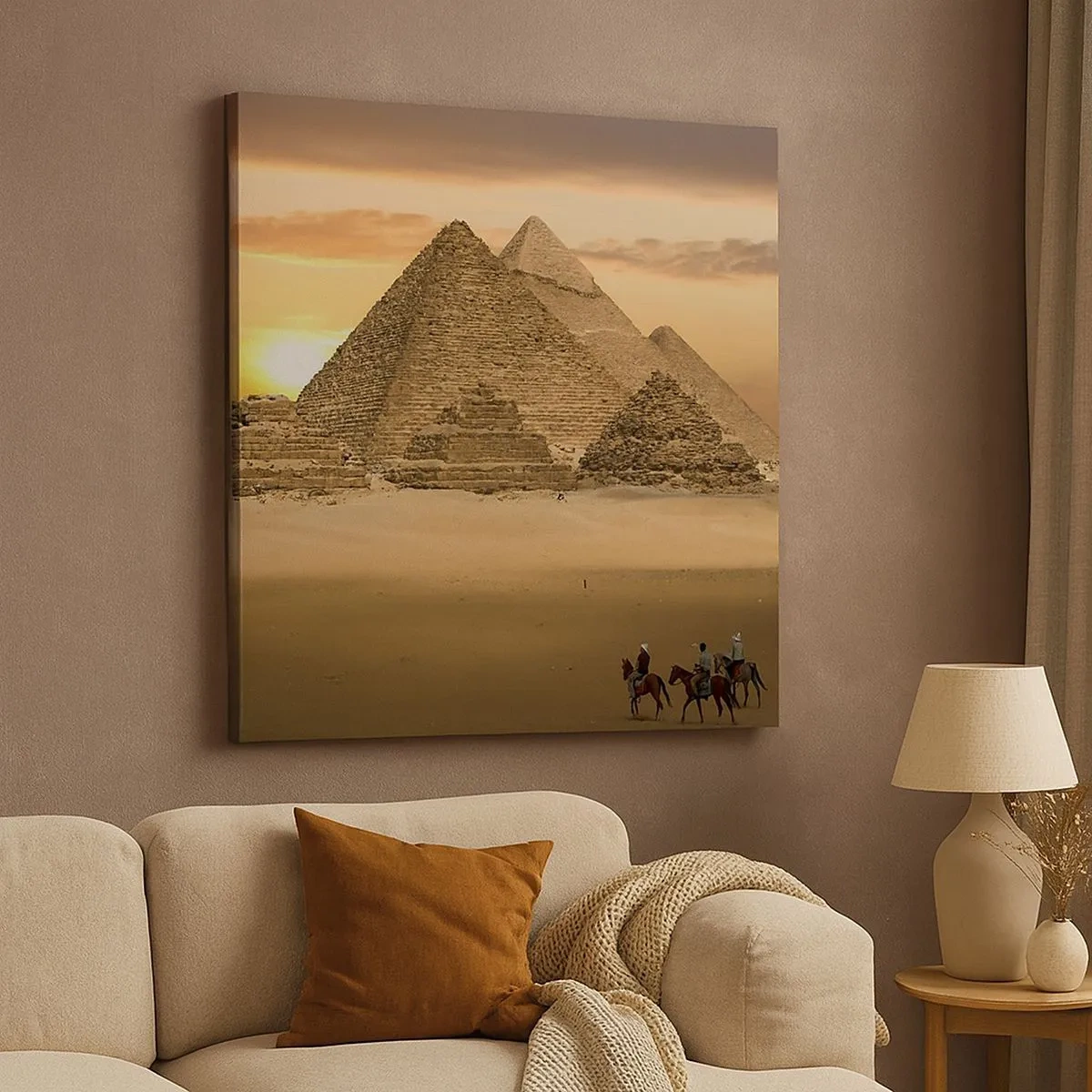 Obraz na plátně - Beze změn po tisíce let - 30x30 cm