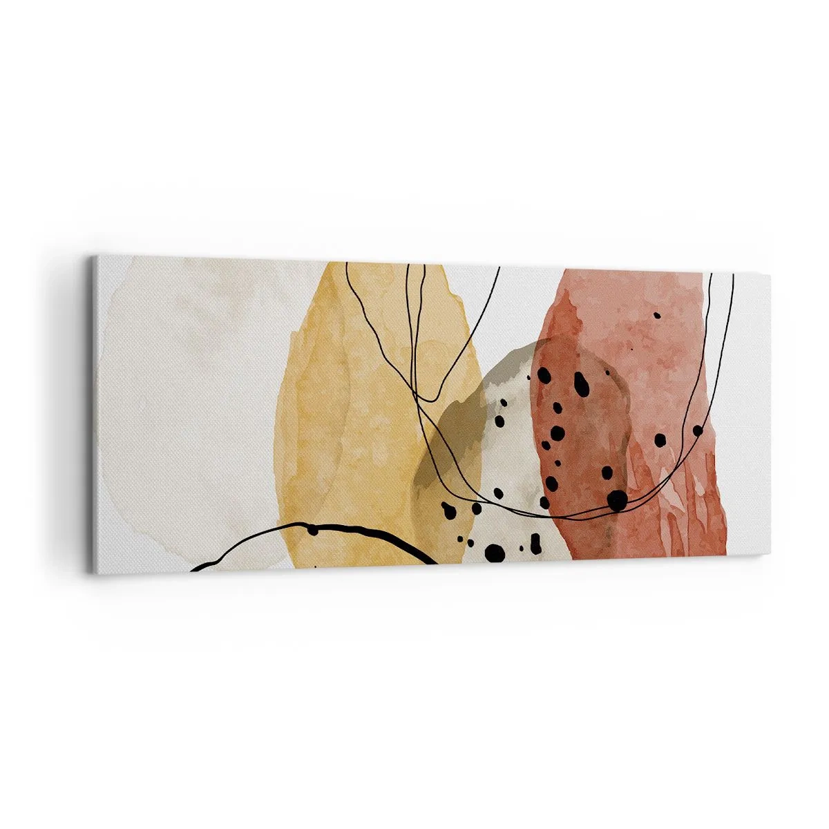 Obraz na plátně - Jako lehký, průzračný vzduch - 100x40 cm