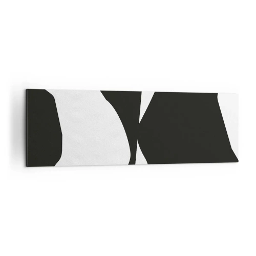 Obraz na plátně - Positive-negative - 160x50 cm