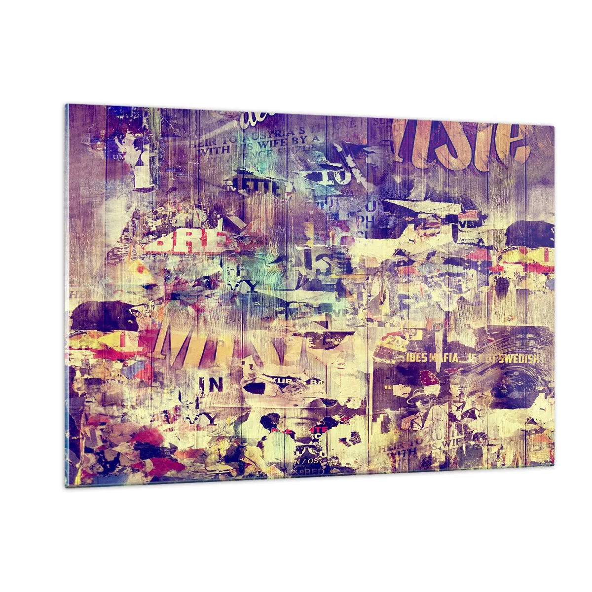 Obraz na skle - A tohle zůstane - 120x80 cm