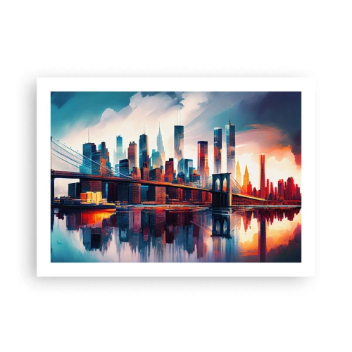 Plakát - Famózní New York - 70x50 cm