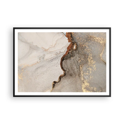 Plakát v černém rámu - Na hranici barev - 100x70 cm