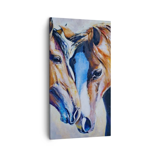 Obraz na plátně - Je to přátelství? Je to láska? - 45x80 cm