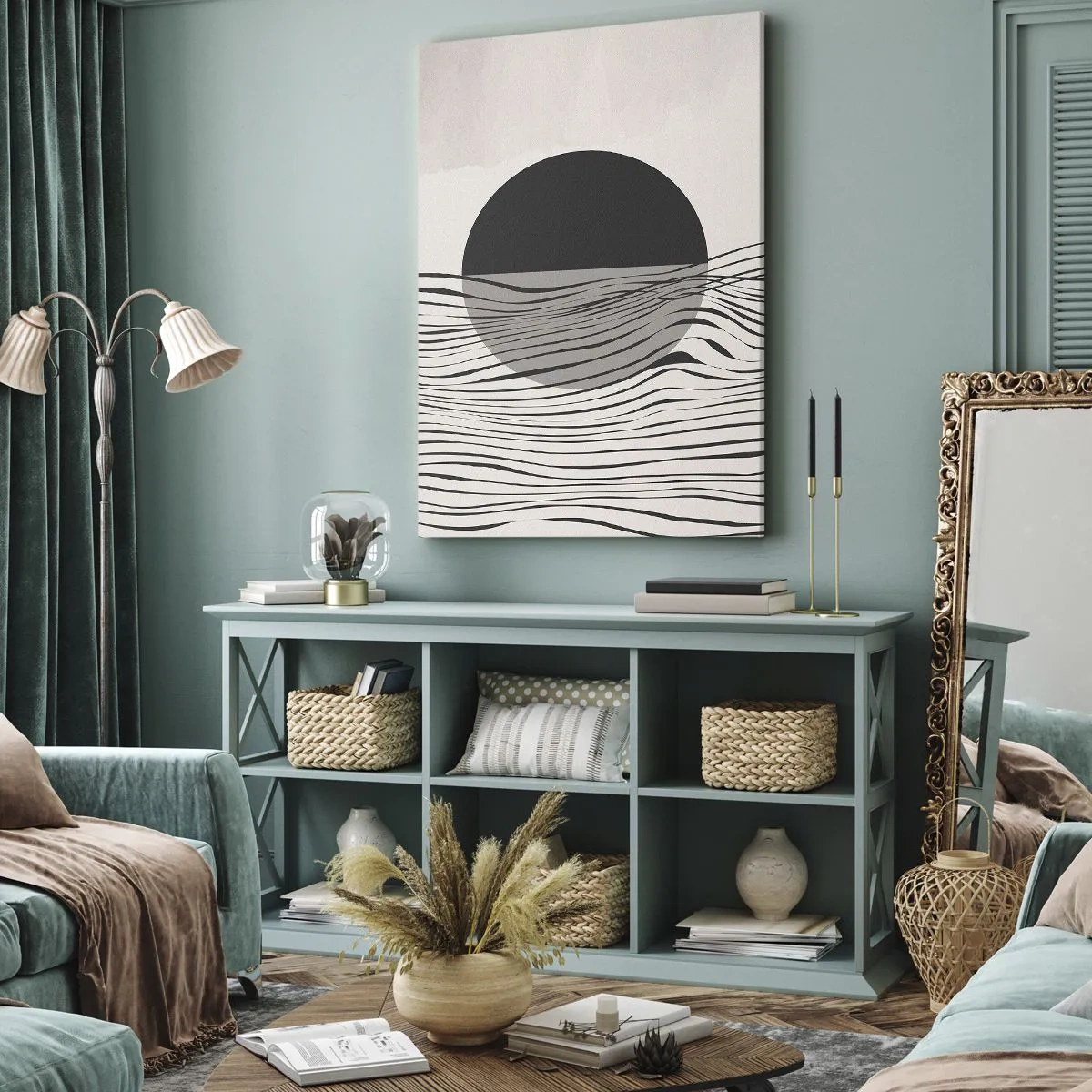 Obraz na plátně - Poloviční kompozice - 80x120 cm