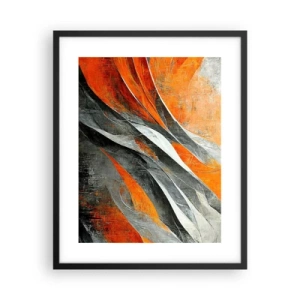 Plakát v černém rámu - Žár a chlad - 40x50 cm