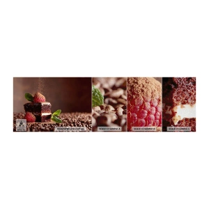 Vzor Fototapety Premium Canvas - Život je sladký - Dort, Kuchyně, Gastronomie - 100x30 cm