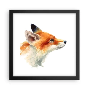 Plakát v černém rámu - Opatrnosti není nikdy dost - 30x30 cm