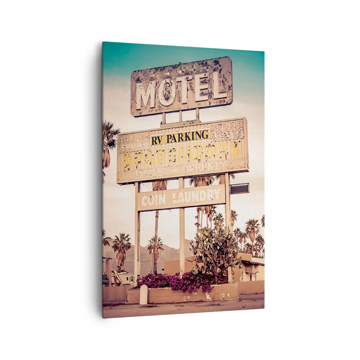 Obraz na plátně - Zde se zastavil čas - 80x120 cm