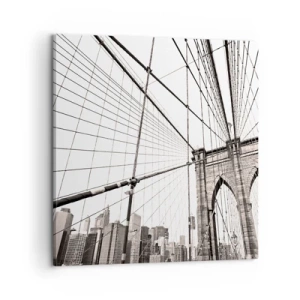 Obraz na plátně - Newyorská katedrála - 60x60 cm