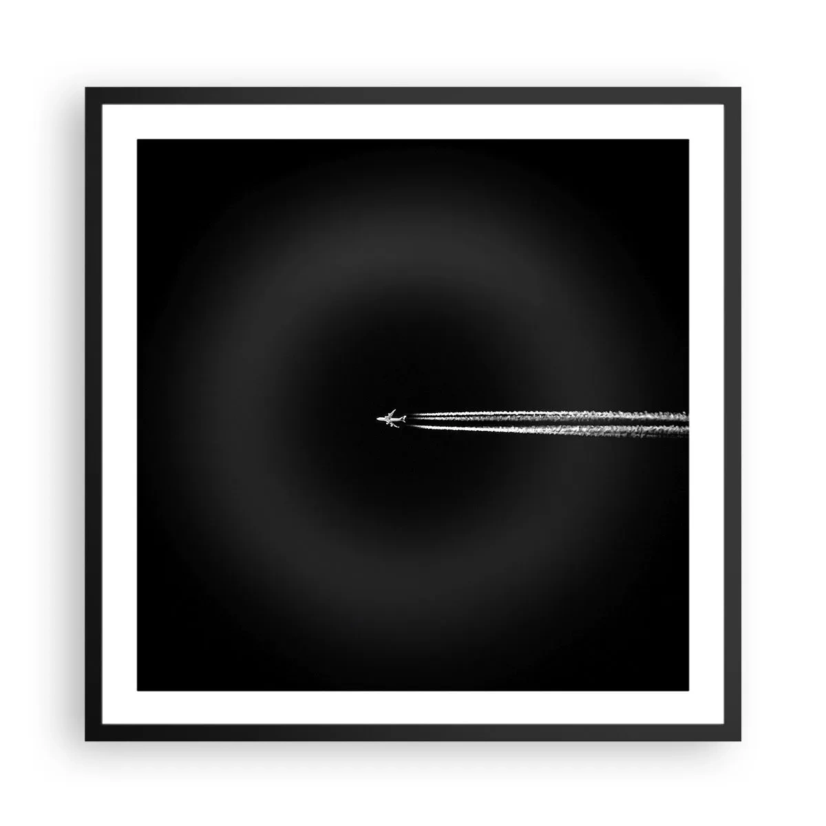 Plakát v černém rámu - Do jiné dimenze - 60x60 cm