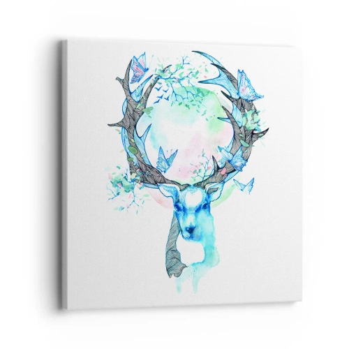 Obraz na plátně - Síla a jemnost přírody - 30x30 cm