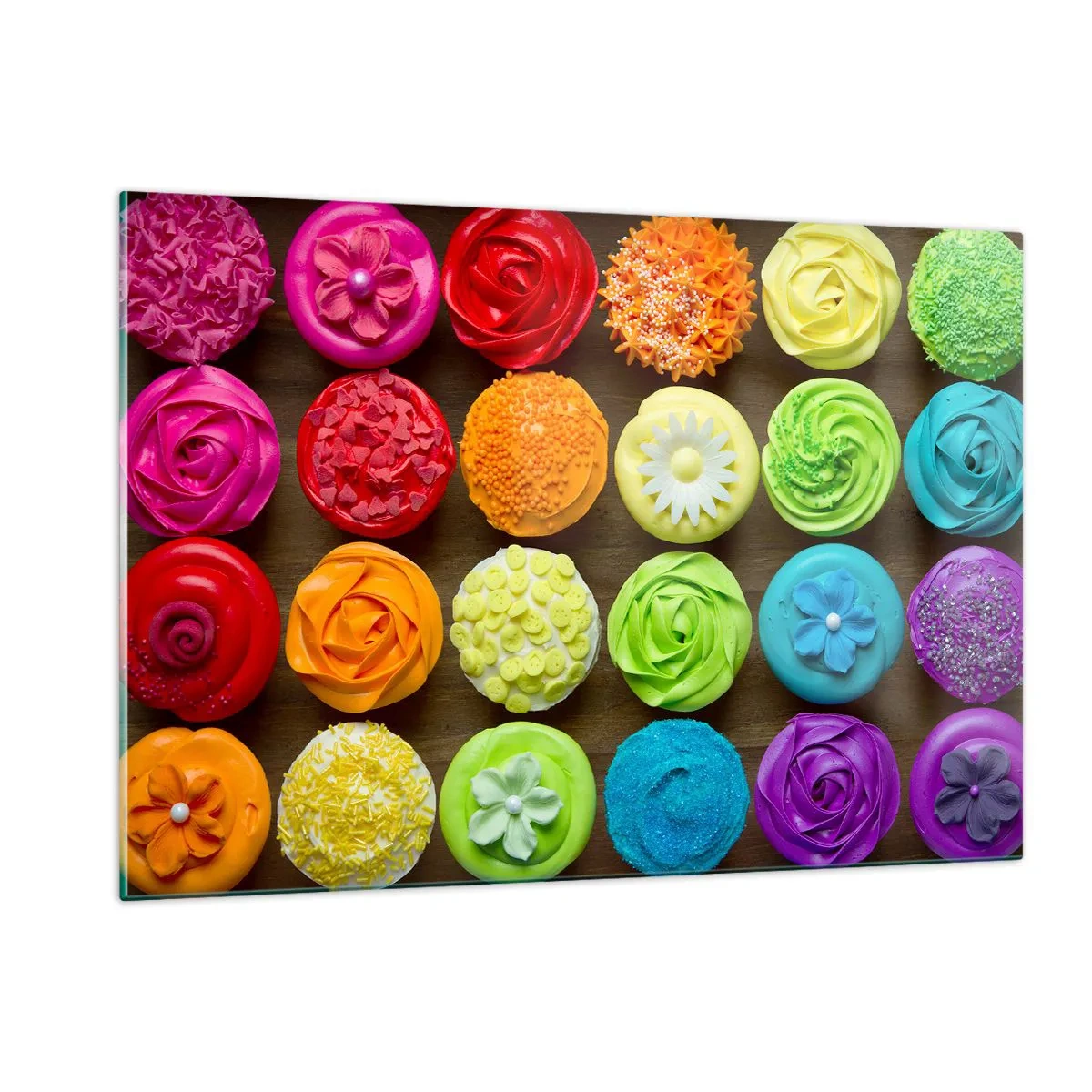 Obraz na skle - Každé jiné - všechny skvělé - 120x80 cm