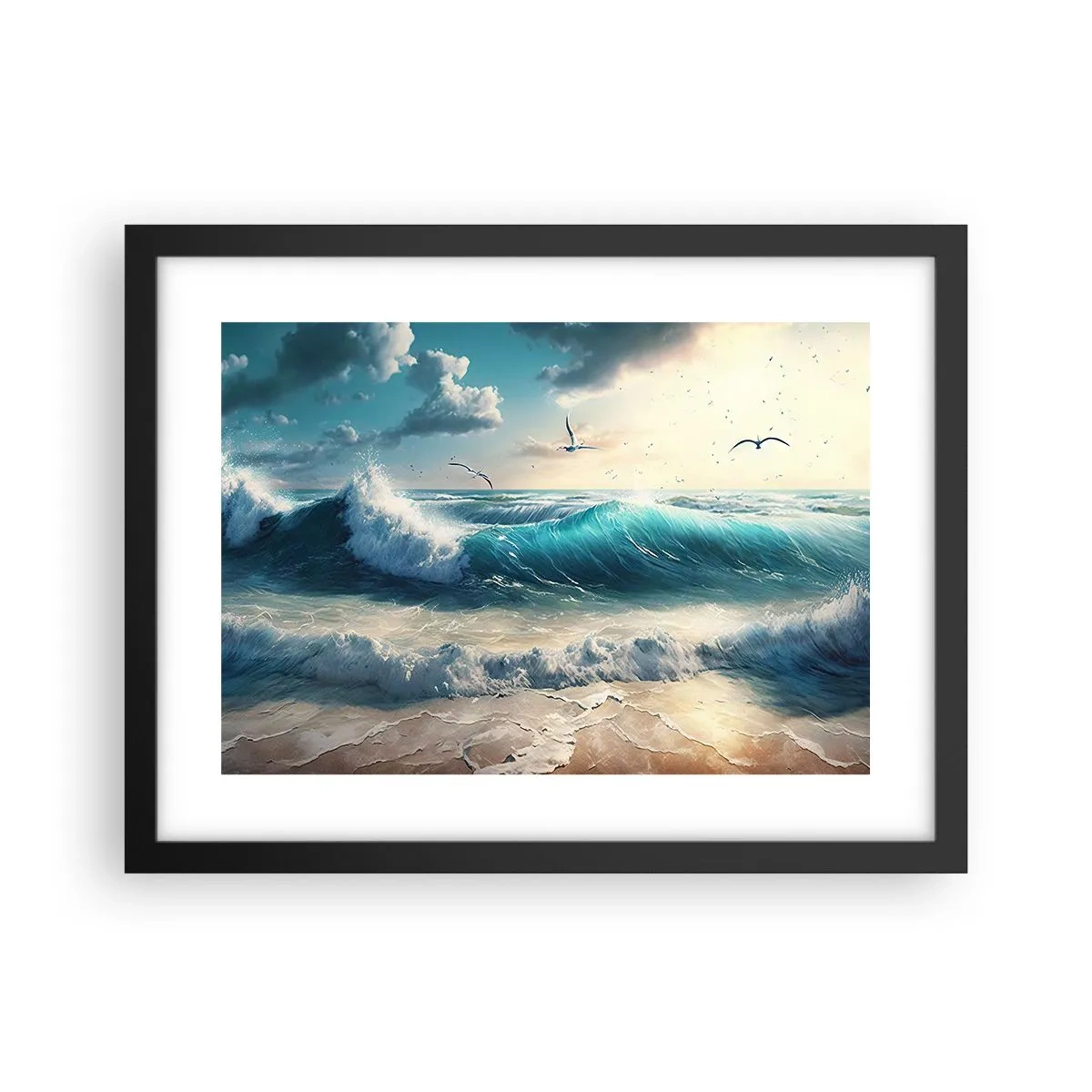 Plakát v černém rámu - Šustění jen pro tebe - 40x30 cm