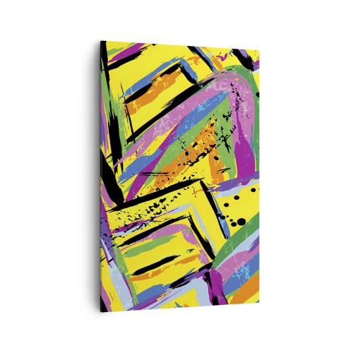 Obraz na plátně - Až křičí radostí - 80x120 cm