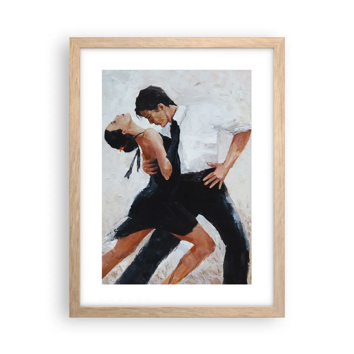 Plakát v rámu světlý dub - Tango mých tužeb a snů - 30x40 cm
