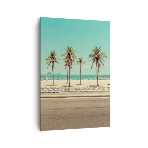 Obraz na plátně - Hlídání pláže - 70x100 cm