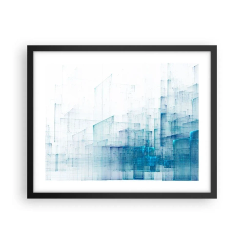 Plakát v černém rámu - Jak se stal prostor - 50x40 cm