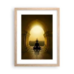 Plakát v rámu světlý dub - Plná harmonie - 30x40 cm