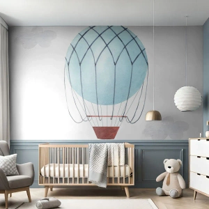 Fototapeta Standard Eco - Celý v oblacích - Dětské, Balón, Minimalismus - 150x105 cm