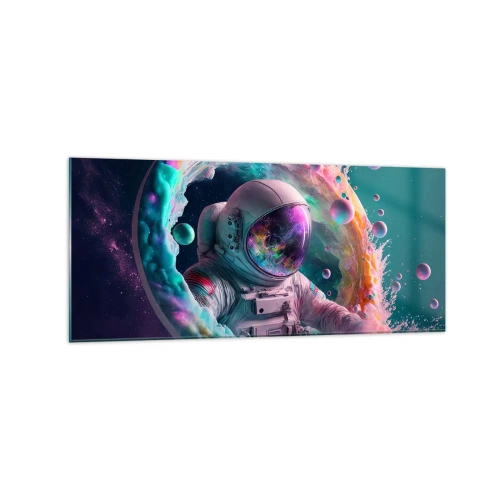 Obraz na skle - Hvězdná brána - 120x50 cm
