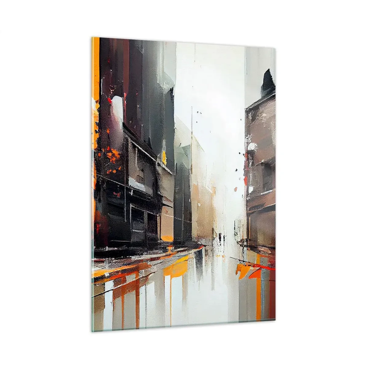 Obraz na skle - Deštivý den - 50x70 cm